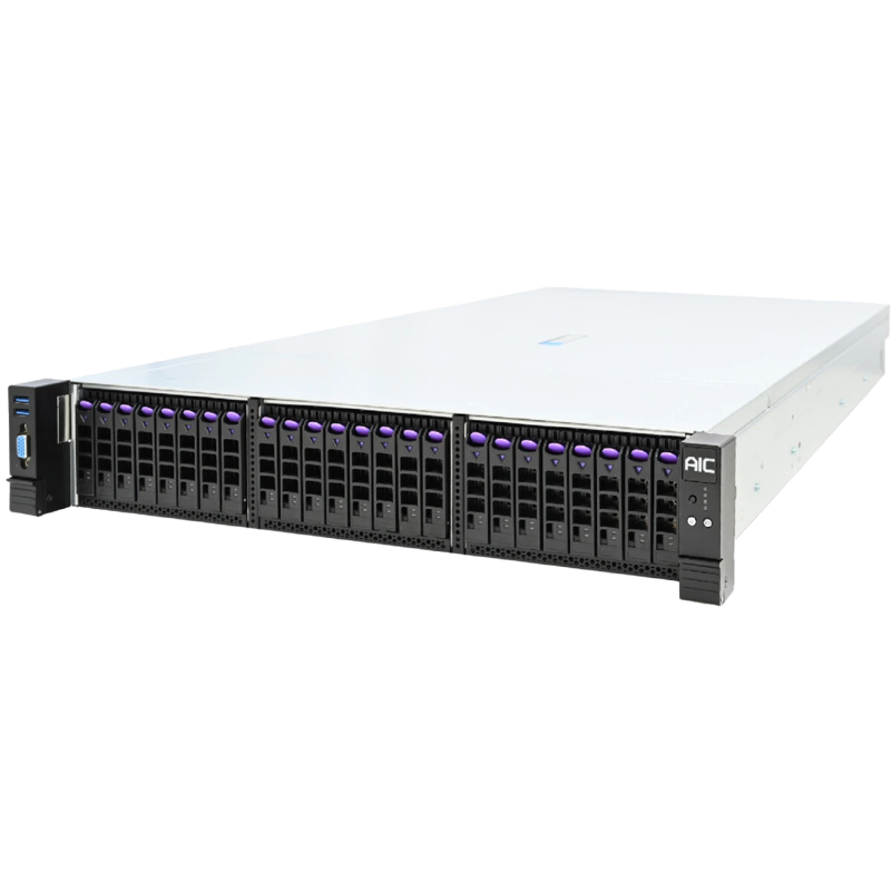Серверные платформы AIC под процессоры Intel Xeon Scalable 4-го и 5-го поколений на складе ООО "Трэйд Групп Ресурс"