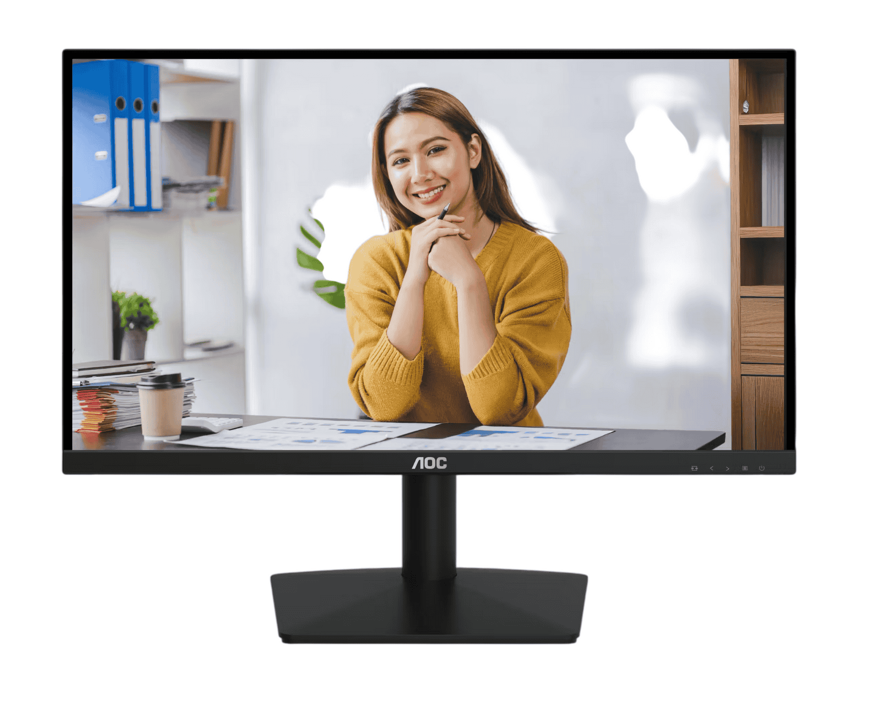 Full HD-монитор AOC с IPS-матрицей и диагональю 23.8'' уже на складе